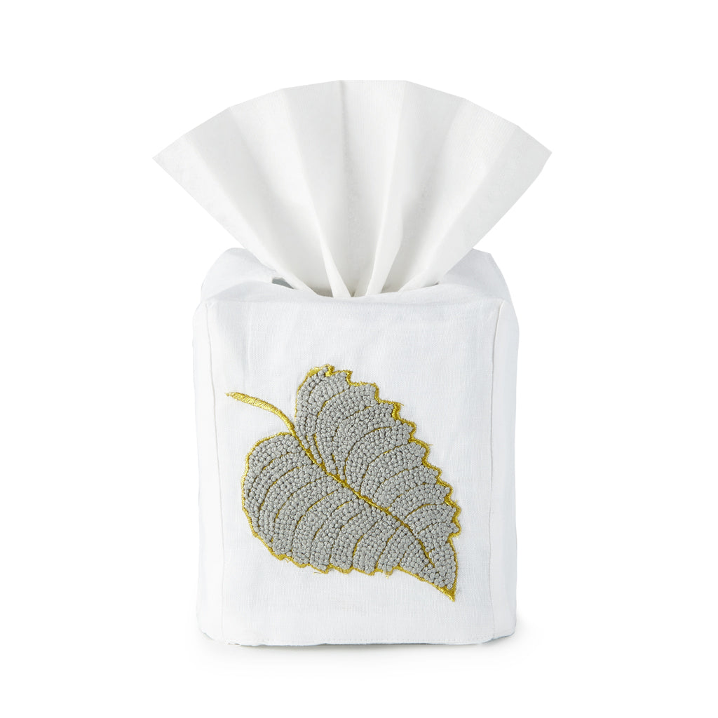 Aspen Leaf Tissue Box Cover
