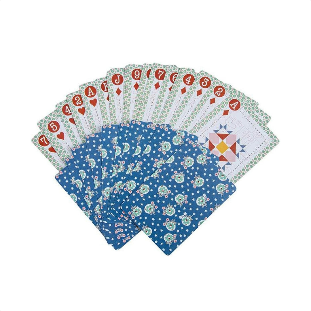 Playing cards - Lori Holt Home Town