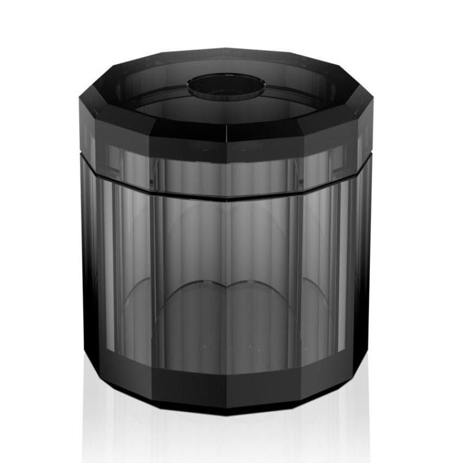 Black Glass  Luxury Bathroom Accessories - Tissue Box