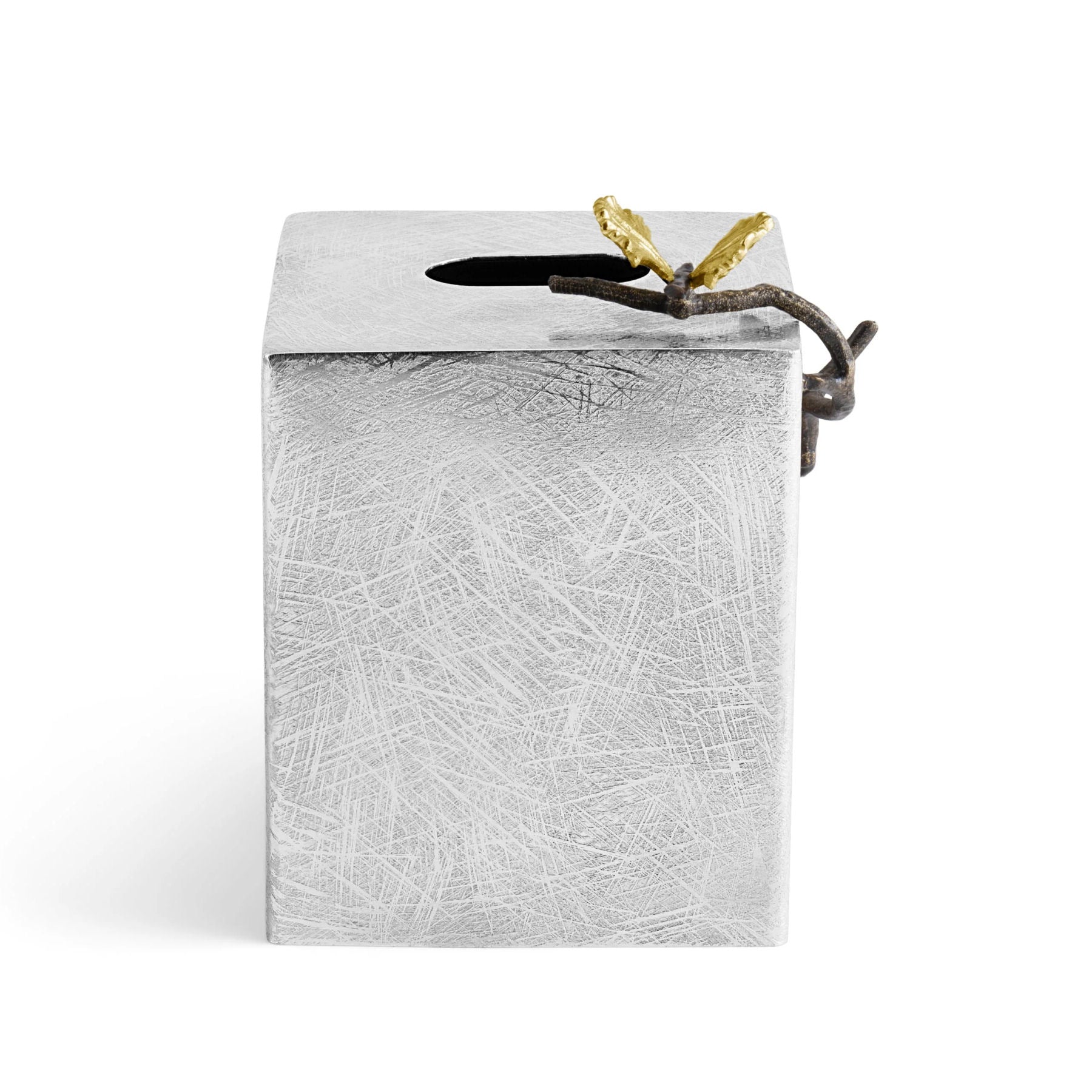 Butterfly Ginkgo Tissue Box - Square by Michael Aram