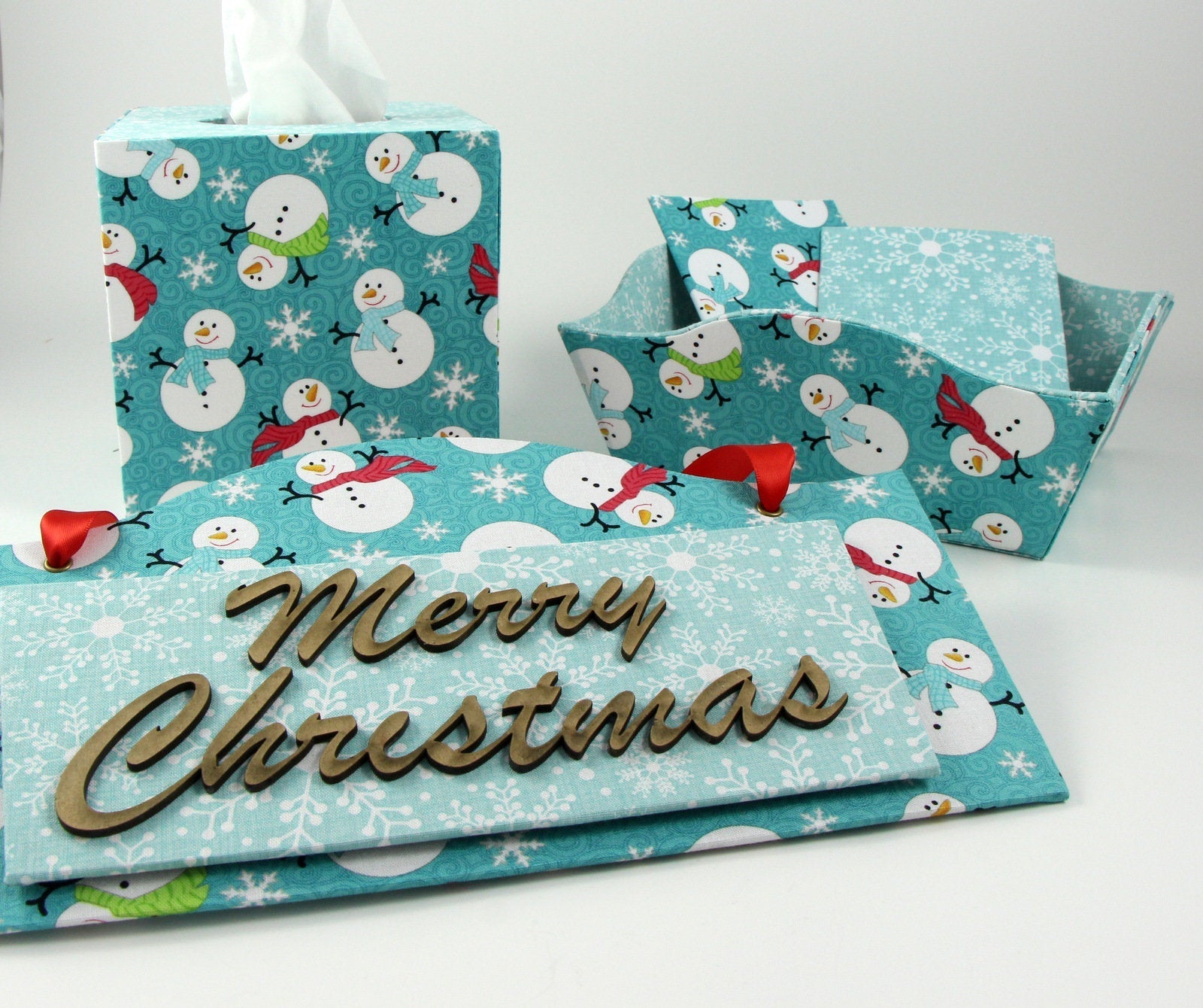 Fabric Christmas sign DIY kit, Christmas sign decor, cartonnage kit 142, online instructions included