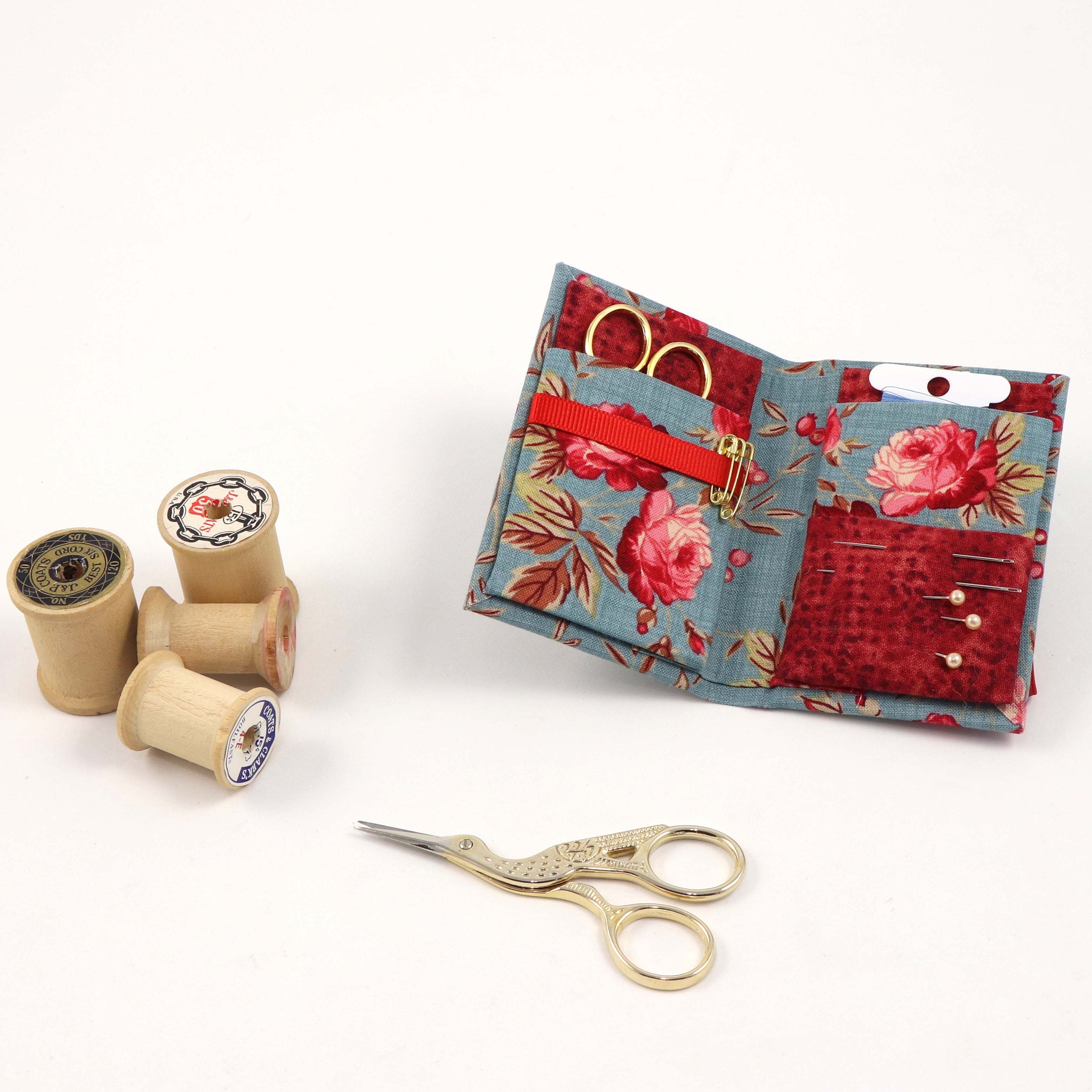 DIY mini fabric sewing kit, pack with 2, cartonnage DIY kit 106, free online instructions
