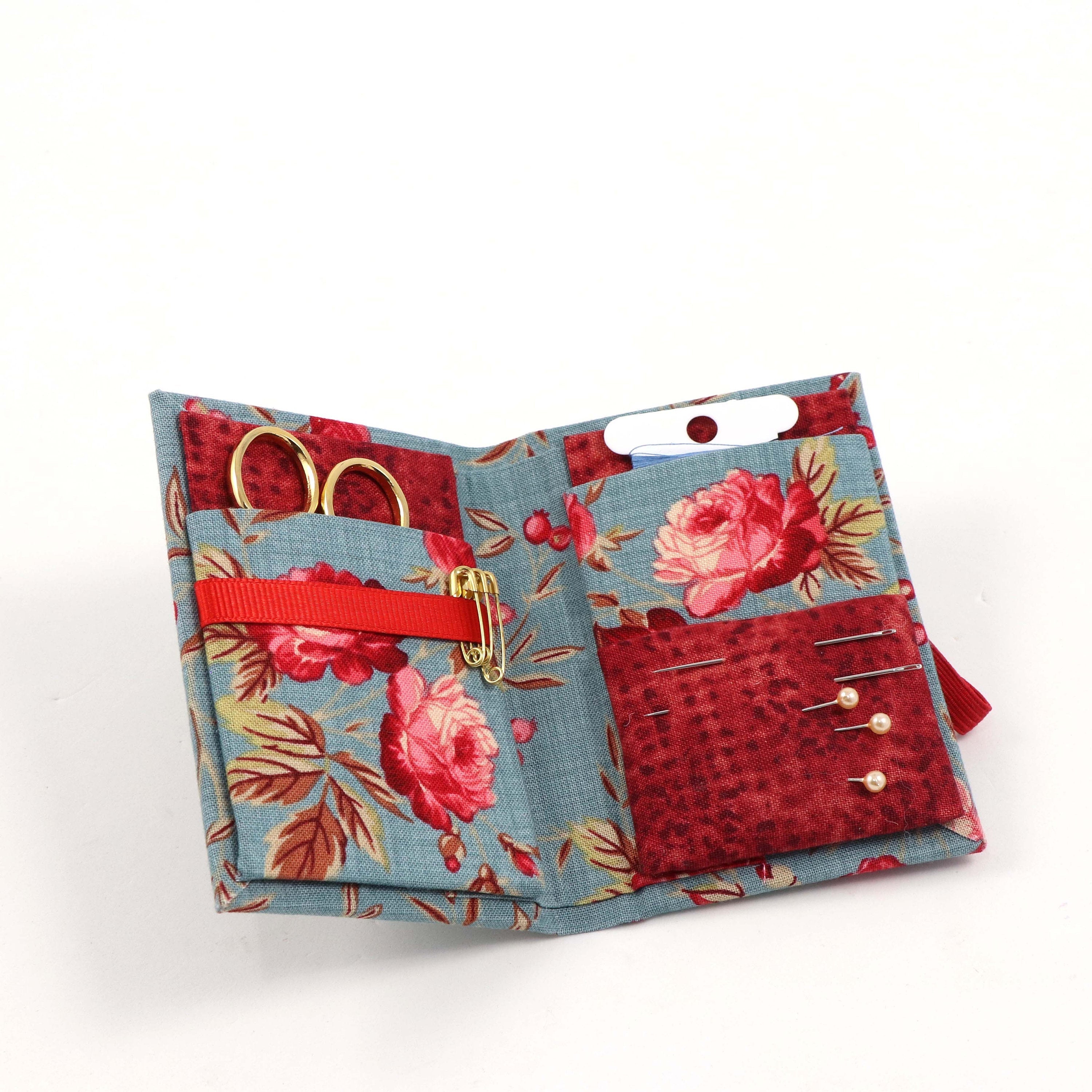 DIY mini fabric sewing kit, pack with 2, cartonnage DIY kit 106, free online instructions