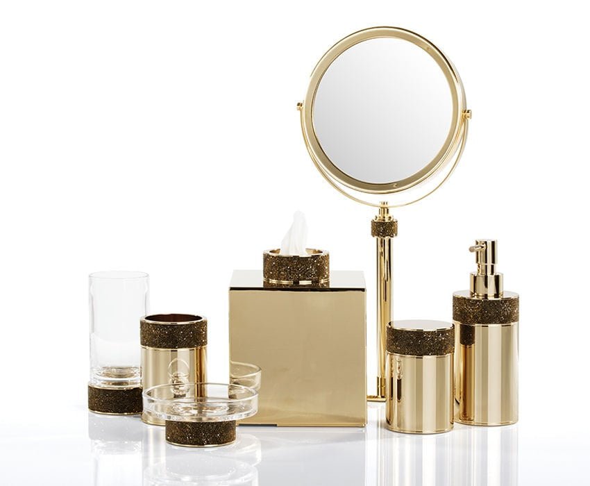 Luxury Gold Tissue Box Swarowski® Crystal