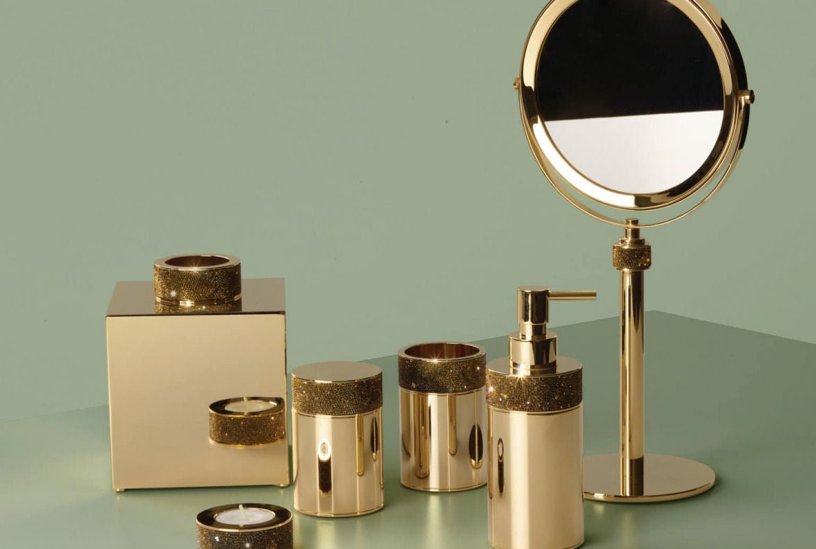 Luxury Gold Tissue Box Swarowski® Crystal